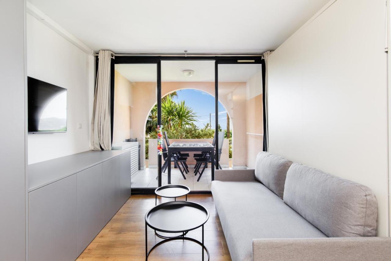 Suite 118 - Piscine - 50 Metres Plage - Terrasse - Clim - Wifi Кан Екстериор снимка